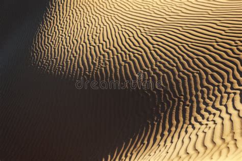 Sand Pattern In The Sahara Desert Stock Photo Image Of Background