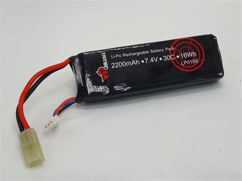 They can also be noted as certain number s battery, i.e. 7.4V 2200mAh 30C/60C LiPO Airsoft Battery Vapex | Shop ...