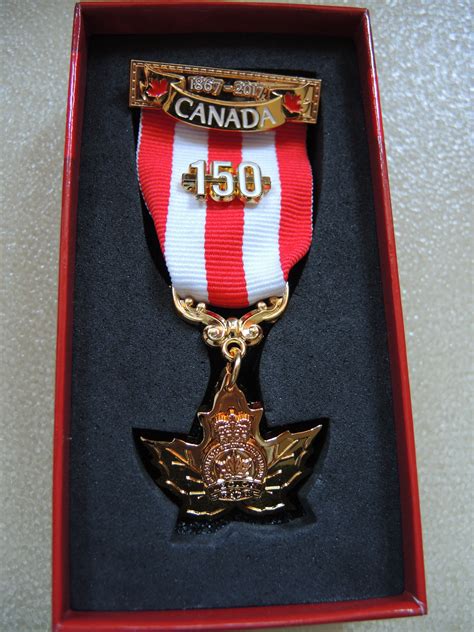Canadian Legion Medals Chart