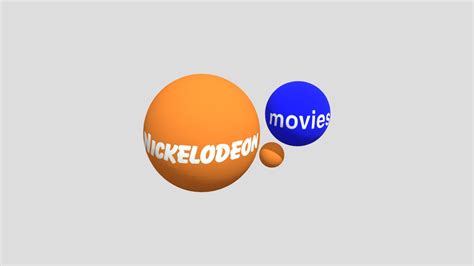 Nickelodeon Movies Logo 2000 2008 Download Free 3d Model By