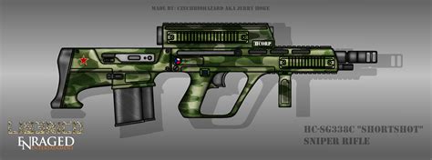 Fictional Firearm Hc Sg338c Sniper Rifle By Czechbiohazard On Deviantart