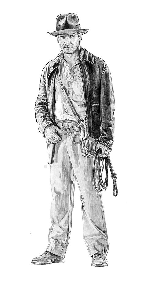 Indiana Jones Drawing ~ Sugartown Publishing Leadrisers