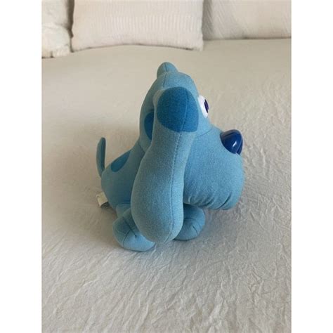 Tyco Toys Vintage Tyco Blues Clues Pose A Blue Puppy Dog Plush 8