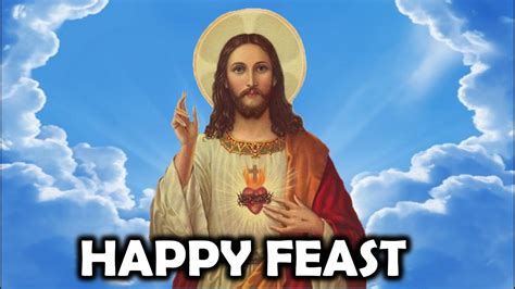 Happy Feast Of Sacred Heart Of Jesus Youtube