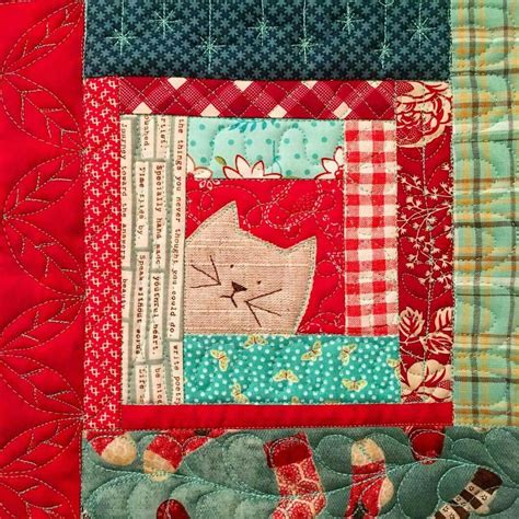 Photo above © lois & clark connection. Pin by Felicityann Khan on Q Log cabins | Cat quilt ...