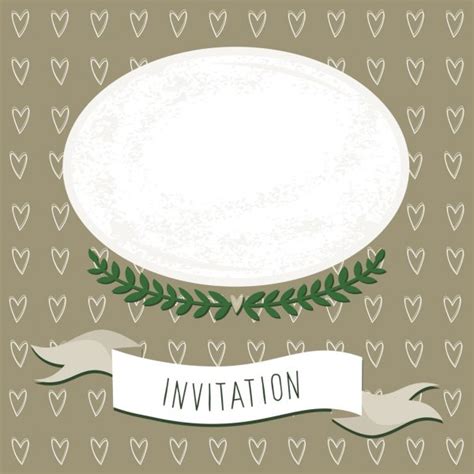 Je vous invite à découvrir un outil et des modèles gratuits de carte invitation vierges pour bien communiquer vos intentions. carte d'invitation vierge avec grunge délicat portrait ...