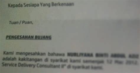 Contoh surat pengesahan majikan dan jawatan. Contoh Surat Akuan Bujang Negeri Terengganu - Contoh Surat