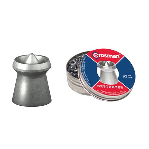 Crosman Destroyer Pointed Hollowpoint 177 Cal Pellets 500 Ct