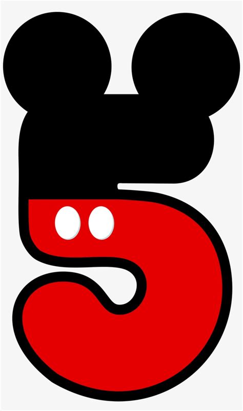 María José Argüeso Numeros De Mickey Mouse Png Image Transparent