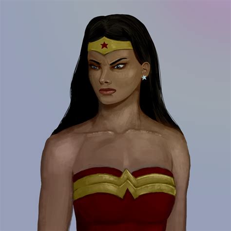 Fan Art Did This Wonder Woman Based On The Justice League Animated Series Rdccomics