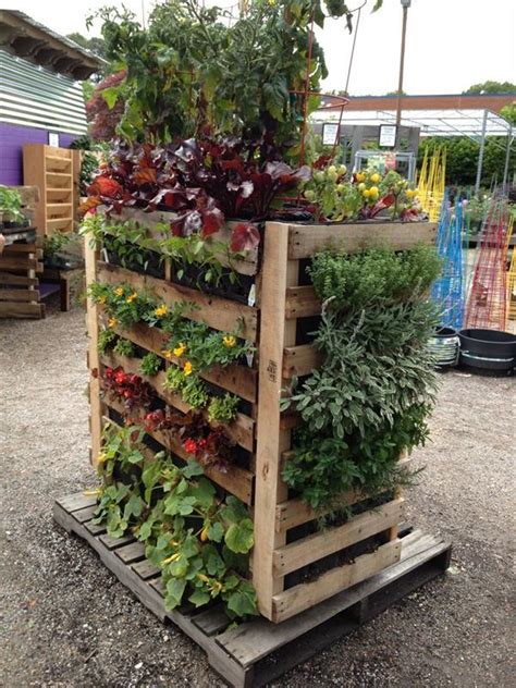 Diy Pallet Plant Stand Awesome Ideas Pallet Tips