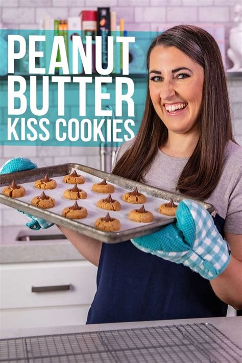 peanut butter kiss cookies only require 6 ingredients to create perfectly soft and delicious