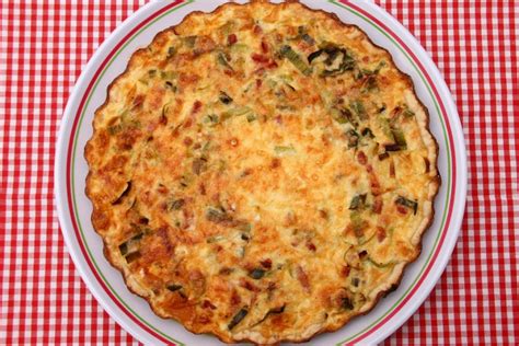 Speck - Lauch - Quiche Rezept