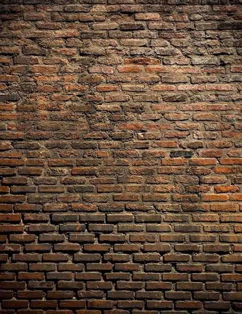 Grunge Old Red Brick Texture Wall Photography Backdrop J 0321 Wood