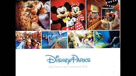 2015 Walt Disney World Vacation Planning Dvd Interactivewdw Youtube