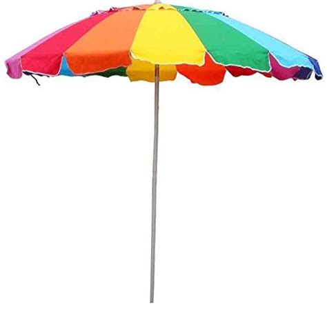 Beach Umbrella Rainbow Color With Carry Bag
