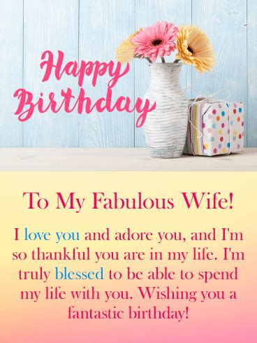 Check spelling or type a new query. Falling More in Love with You - Happy Birthday Card for Wife | Birthday & Greeting Cards by Davia