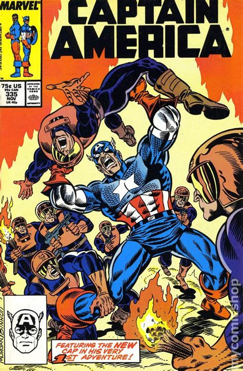 Captain America 1968 1st Series Comic Books With Issue Numbers 335345