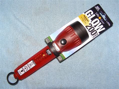 Capt Rob Lee Led Flashlight Life Gear Glow 200 Hrs Whitered Flasher