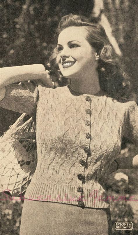 Pin On 1930s 40s Sweaters