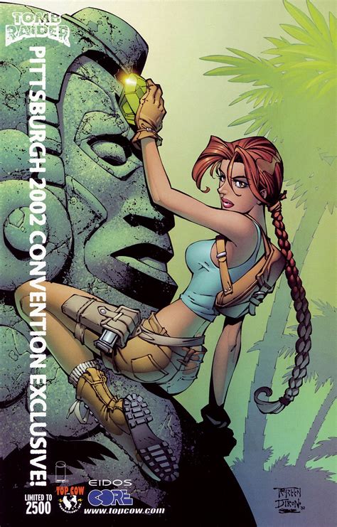 Top 100 Comicbook Covers 08 Tomb Raider Comics Tomb Raider Lara