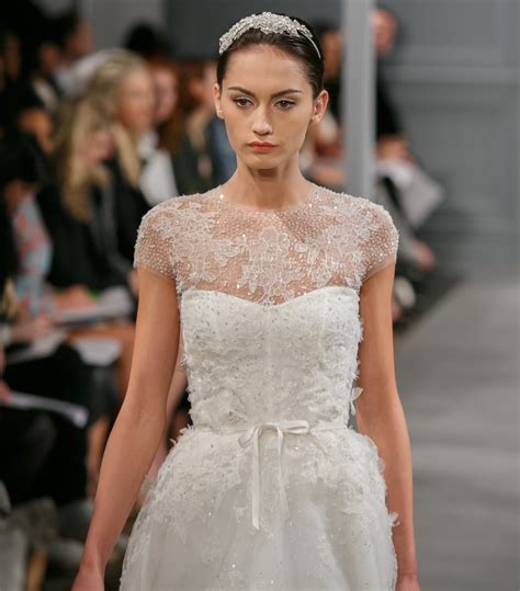 Spring 2014 Wedding Dress Monique Lhuillier Bridal Illusion 3