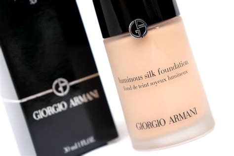 Giorgio Armani Luminous Silk Foundation Review The Beautynerd