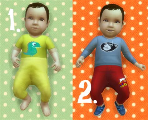 Budgie2budgie Baby Overrides Skin Set 12 Sims 4 Downloads