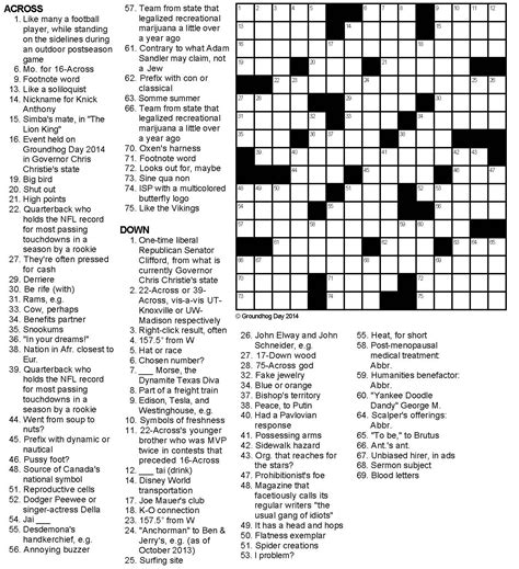 Adults love puzzles and games as much as kids do and these crosswords do not disappoint. Sports Tribute Crossword Puzzle
