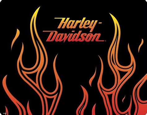 Harley Davidson Flames Truly An American Legend Description From I Searc