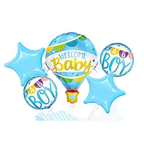 Welcome Baby Boy Balloons Uk