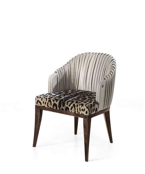 21st Century Sharpei Chair In Leather By Roberto Cavalli Home Interiors