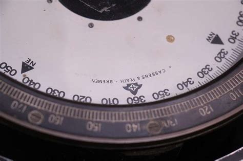 cassens and plath vintage nautical compass at 1stdibs