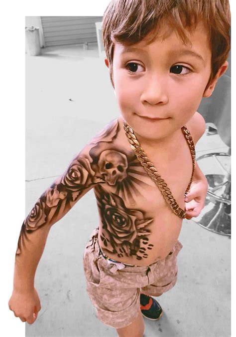 Tattoo Artist Gives Sick Kids Cool Airbrush Tattoos