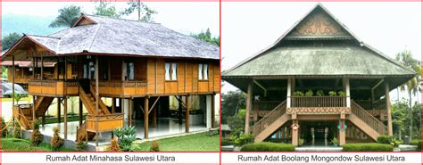 Rumah Adat Sulawesi Utara Walewangko Gambar Dan Penjelasannya Tradisional