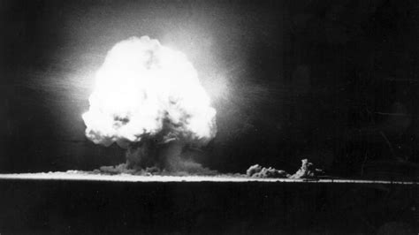 The First Atomic Bomb Test Is Successfully Exploded