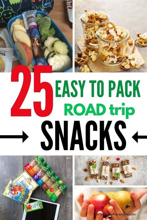 East To Pack Road Trip Snacks That Are Healthy Too Road Trip Snacks