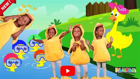 5 Five Little Ducks Cocomelon Nursery Rhymes And Kids Songs Youtube