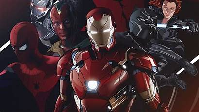 4k Marvel Iron Superheroes Widow Wallpapers Avengers