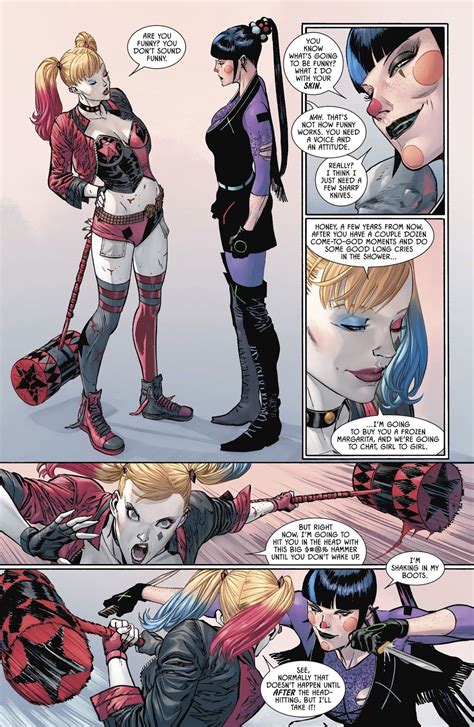 Harley Quinns First Meeting With Punchline Comicnewbies