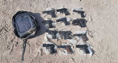 Israeli Police Seize 12 Hand Guns Being Smuggled On Jordanian Border