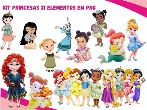 Kit Princesas Baby Elo7 Produtos Especiais