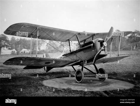 Royal Aircraft Factory Se 5a Single Seat Fighter Operational From Mid