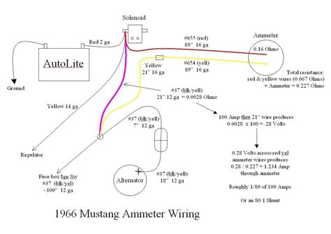 1966 Ford Mustang V6 Wiring Diagram Wiring Diagram Schemas
