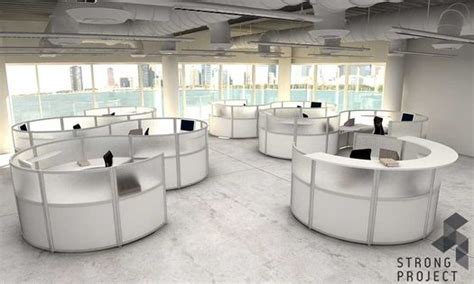 Futuristic Office Cubicles Strong Project