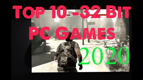 Top 10 32 Bit Pc Games Pc Games Youtube