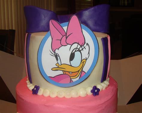 Simply Cake Daisy Duck Birthday Cake
