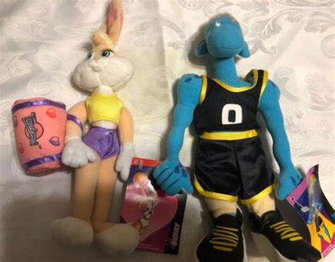 mcdonald s space jam 1996 looney tunes blanko and lola bunny happy meal toys 3822834198