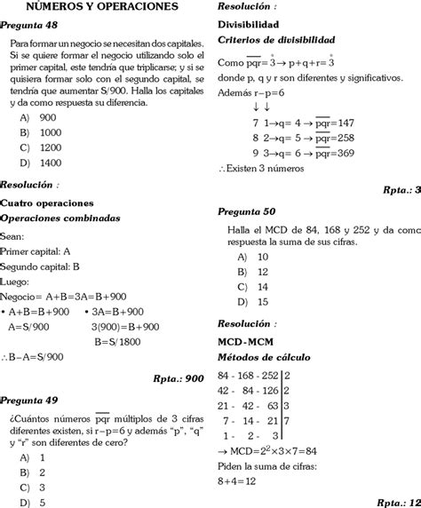 Examen De Matematicas 2 Secundaria Resuelto Libros Favorito
