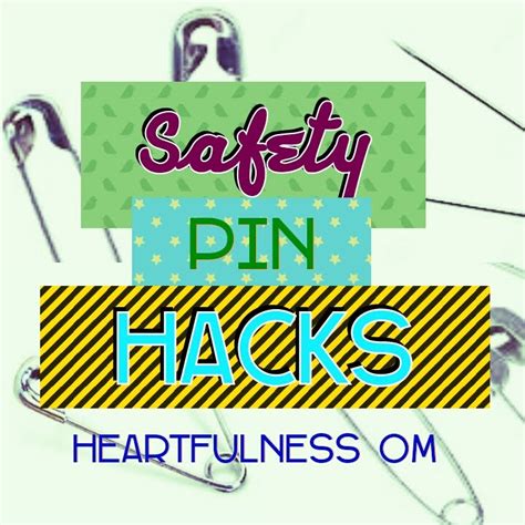 Different Ways To Use Safety Pinhow To Use Safety Pin
